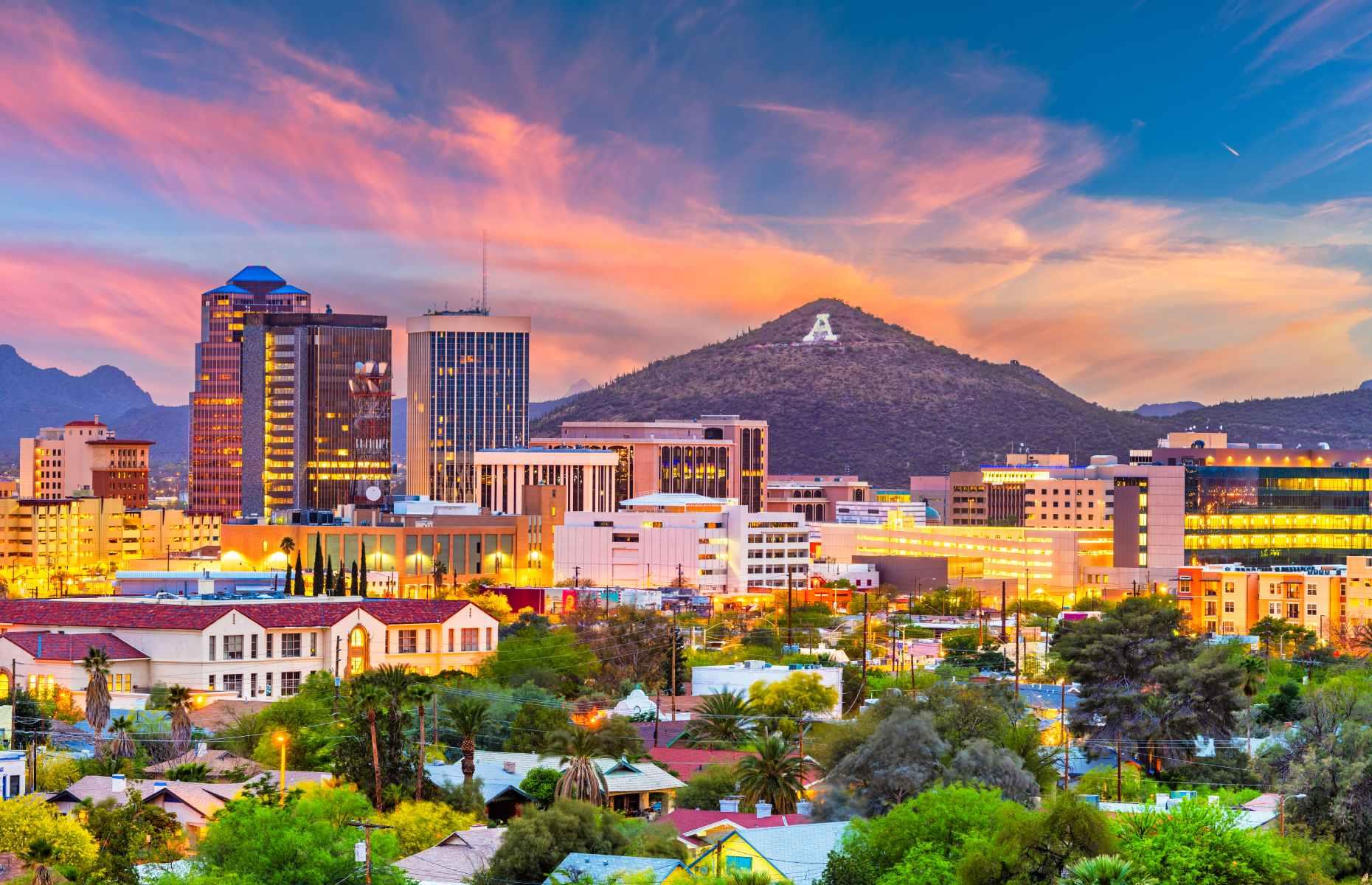 18: Tucson, Arizona (97/100 cost of living score)